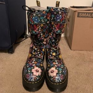 RARE Dr Martens Jagger Wanderlust Floral Platform